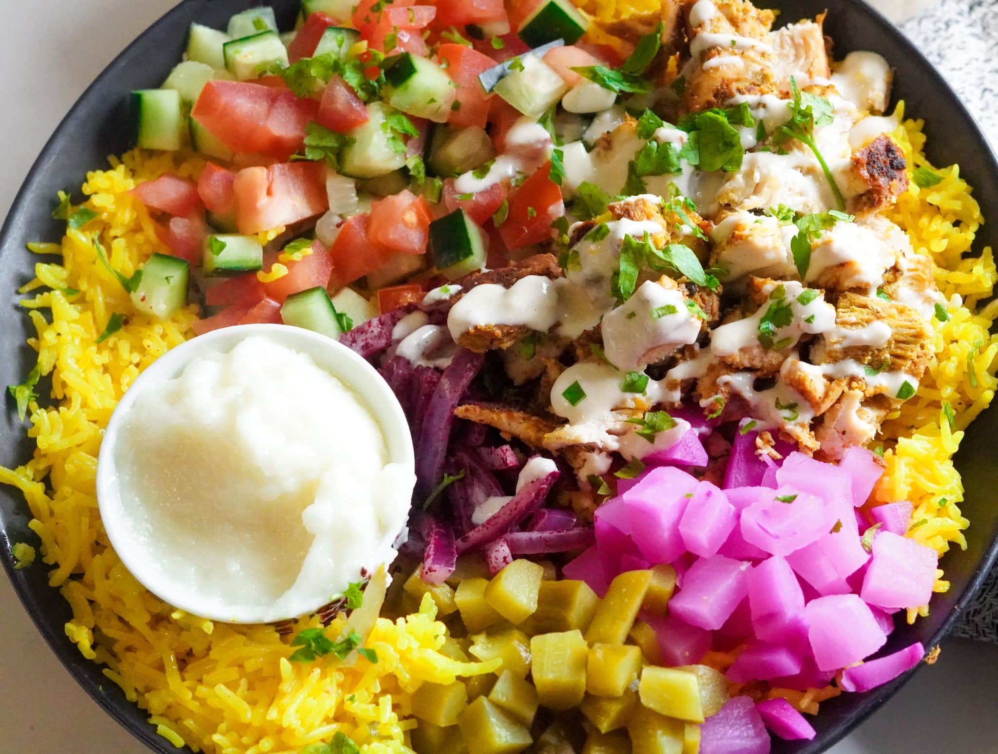 Shawarma Family pack with Rice and Salad